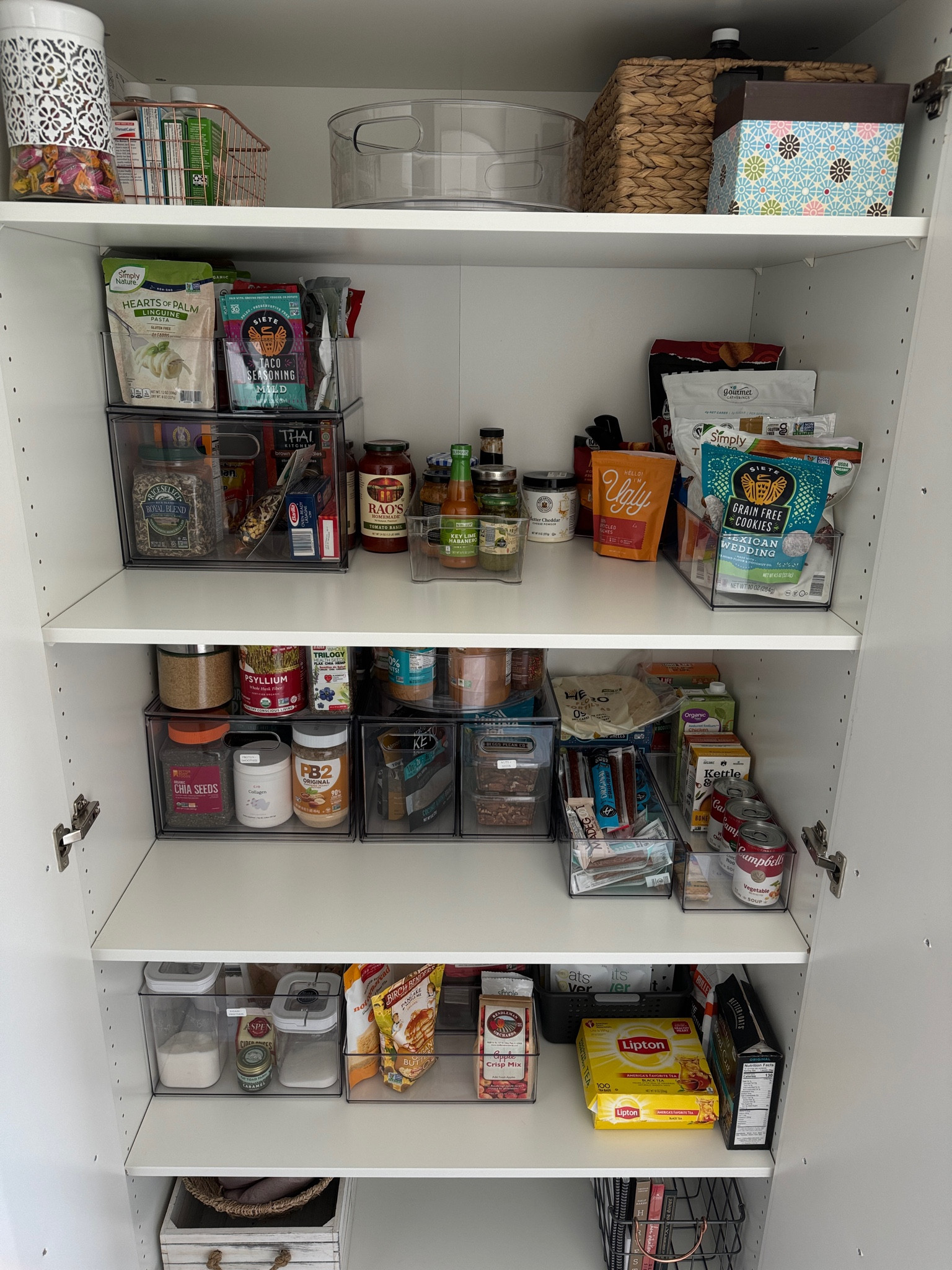 Pantry organization from Target - also all are on sale for Target Circle Week! 

Acrylic organizers, stackable organizers, pantry goals, dry food organization, cabinet organization 

#LTKHome #LTKSummerSales