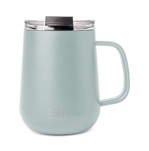 Simple Modern Travel Coffee Mug with Lid and Handle | Reusable Insulated Stainless Steel Coffee T... | Amazon (US)