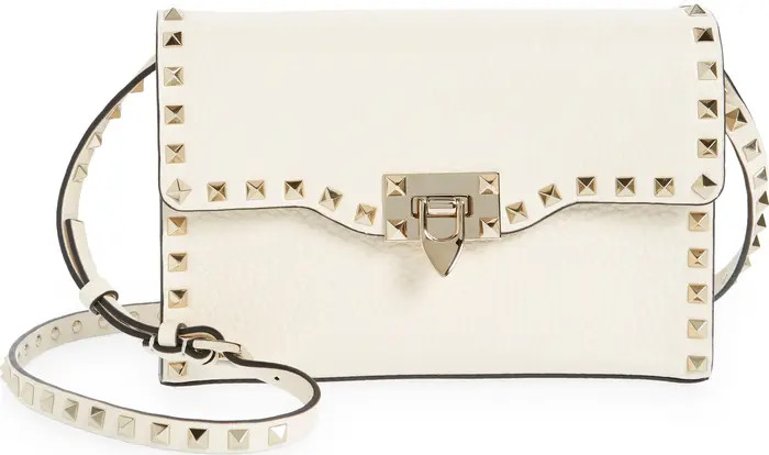 Small Rockstud Leather Shoulder Bag | Nordstrom
