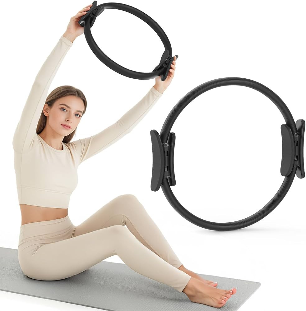 JKSHMYT Pilates Ring, 14.5 inch Magic Circle Pilates Equipment | Amazon (US)