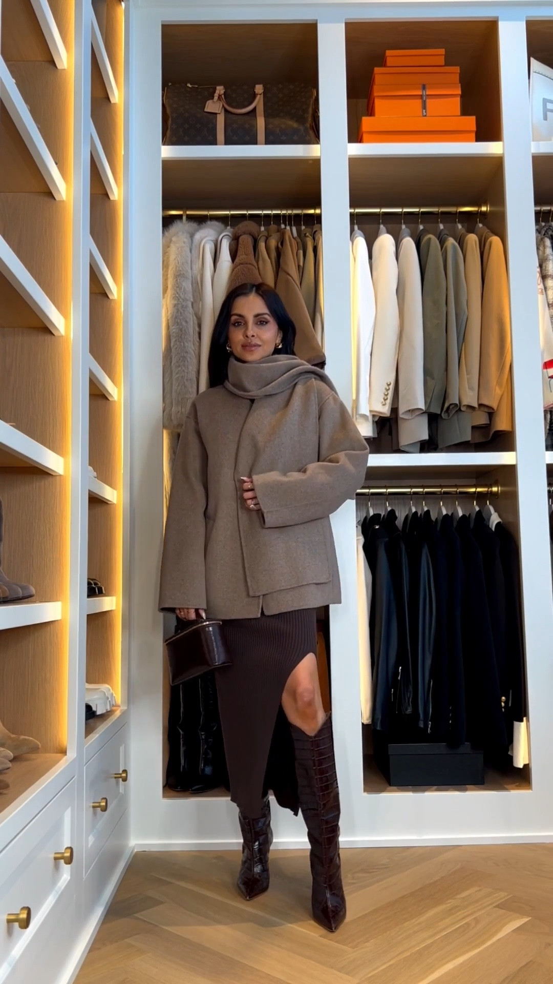 Thanksgiving outfit idea under $100 from Nordstrom
Nordstrom knit turtleneck sweater dress wearing an XS - under $100!
Zara jacket with scarf 
Schutz boots run TTS



#LTKFindsUnder100 #LTKShoeCrush #LTKSeasonal