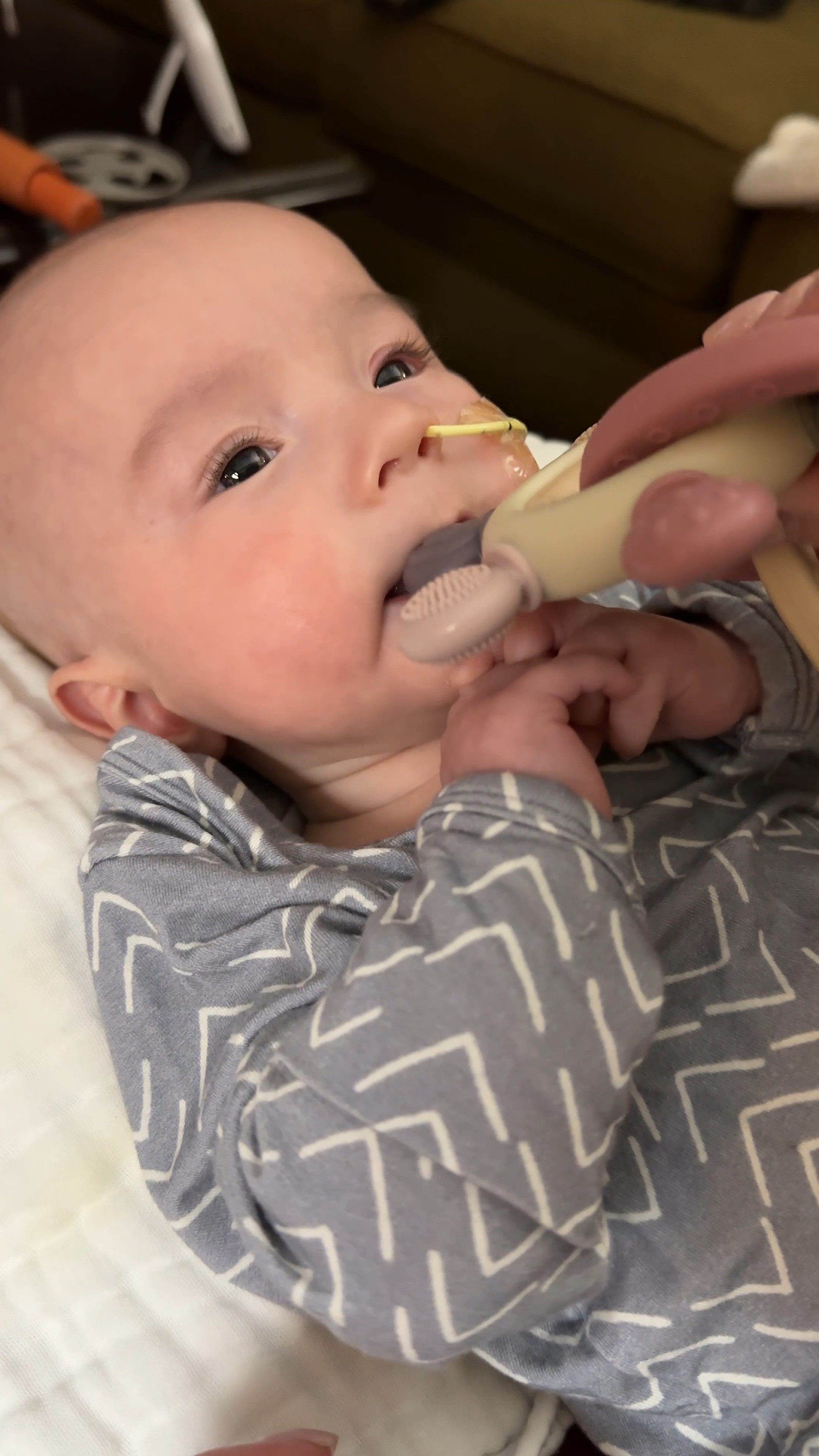 Baby toy with a variety of textures for exploring with their mouths or teething babies

#LTKBaby #LTKKids #LTKGiftGuide