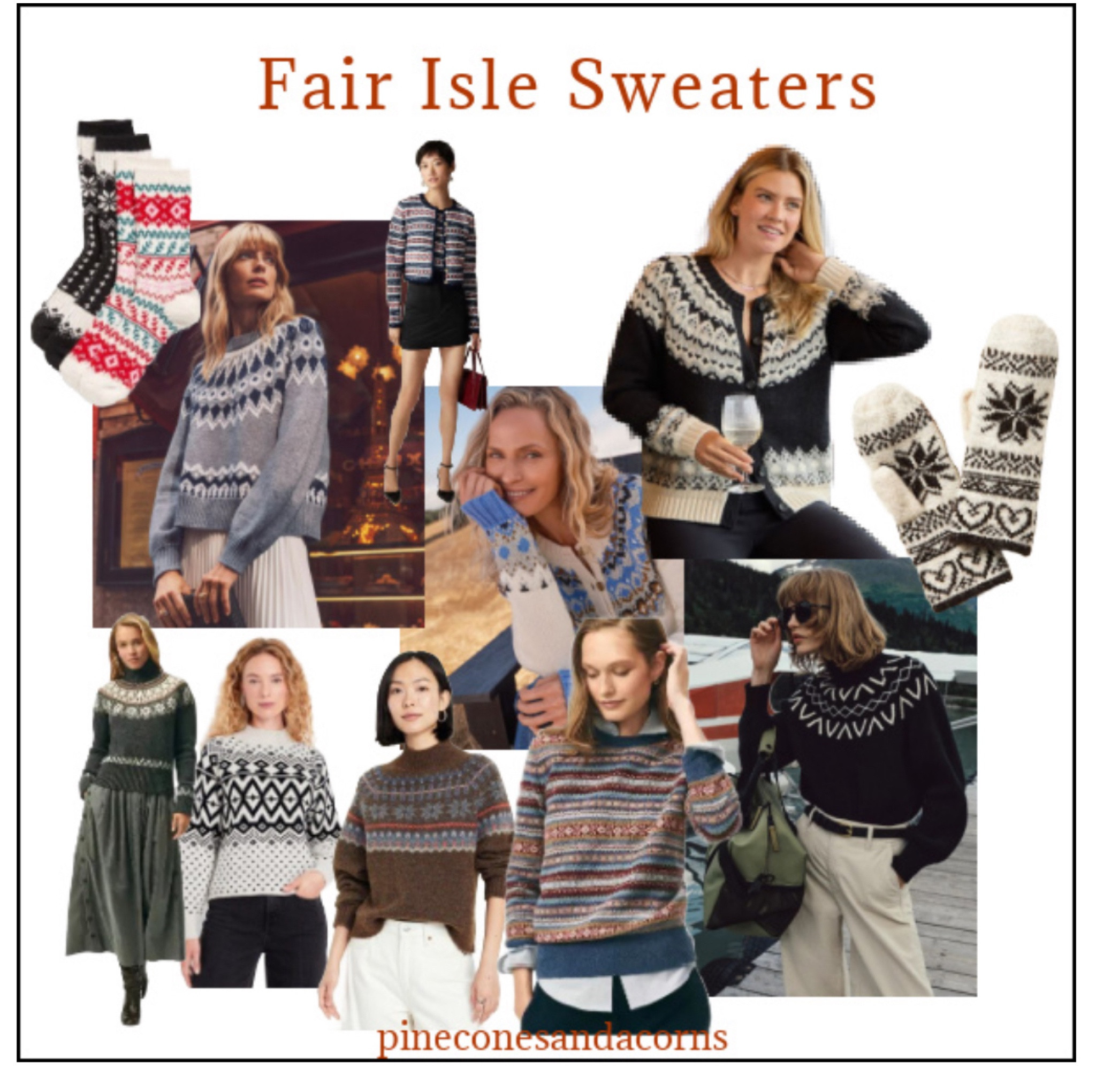 Fair isle sweaters is every fabric and every price range! 

#LTKSeasonal #LTKover40