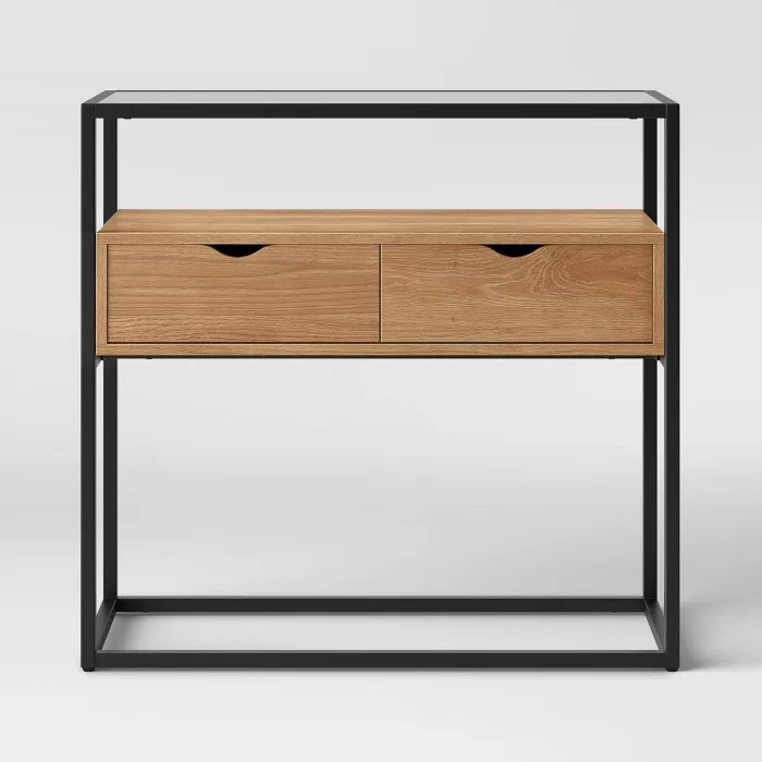Ada 2 Drawer Console with Glass Top - Project 62™ | Target