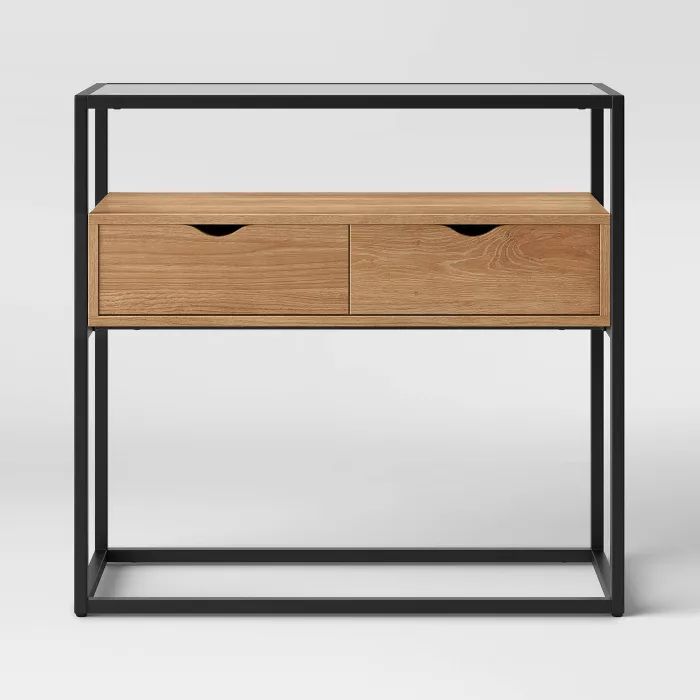 Ada 2 Drawer Console with Glass Top - Project 62&#8482; | Target