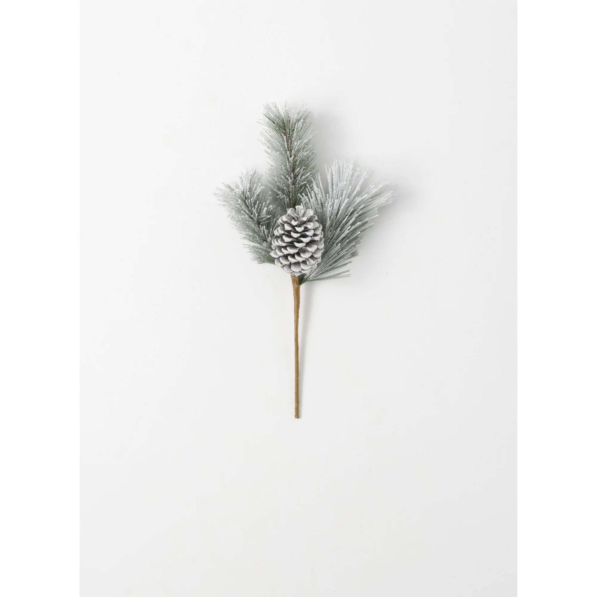 Sullivans Artificial Flocked Pine Stem 18"H Green | Walmart (US)