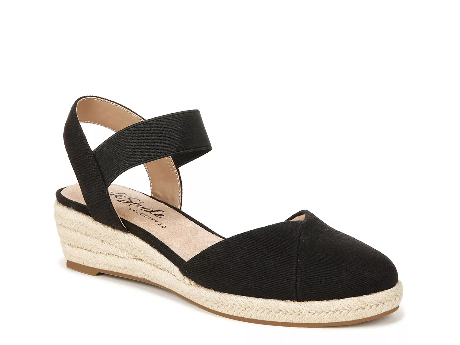 LifeStride Kimmie Espadrille Wedge Sandal | DSW