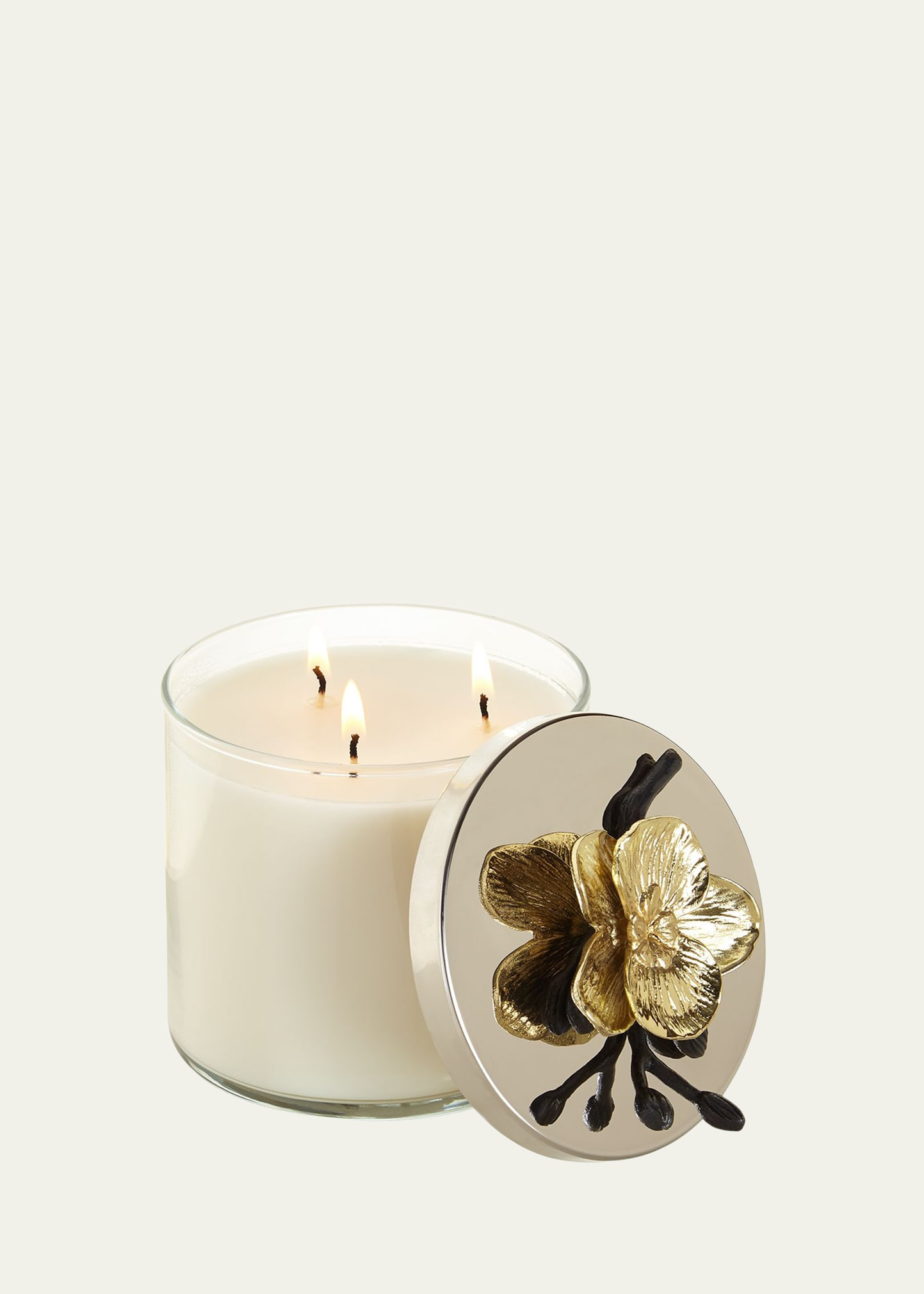 Michael Aram 13. 5 oz. Gold Orchid Candle | Bergdorf Goodman