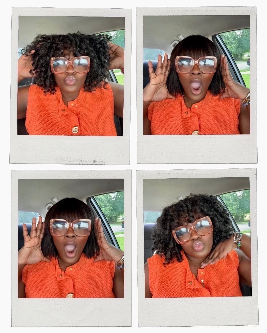 Okay babe, if your hair routine’s got you stressed, this no lace bang bob wig is your new BFF. Snatched in seconds with zero glue, zero lace, zero hassle. Just pop it on and go! Perfect for bad hair days, protective styling, or when you wanna look cute without any effort. Soft, natural-looking, and full of volume — and yes, it’s on sale right now! Plus, don’t sleep on the Zara Shell Vest that’s also on sale to complete the look. #NoLaceWig #ProtectiveStyle #EasyHairstyle #BadHairDayFix #ZaraShellVest #OnSaleNow #EffortlessStyle #NaturalLookingWig #VolumeGoals

#LTKBeauty #LTKSaleAlert #LTKSeasonal