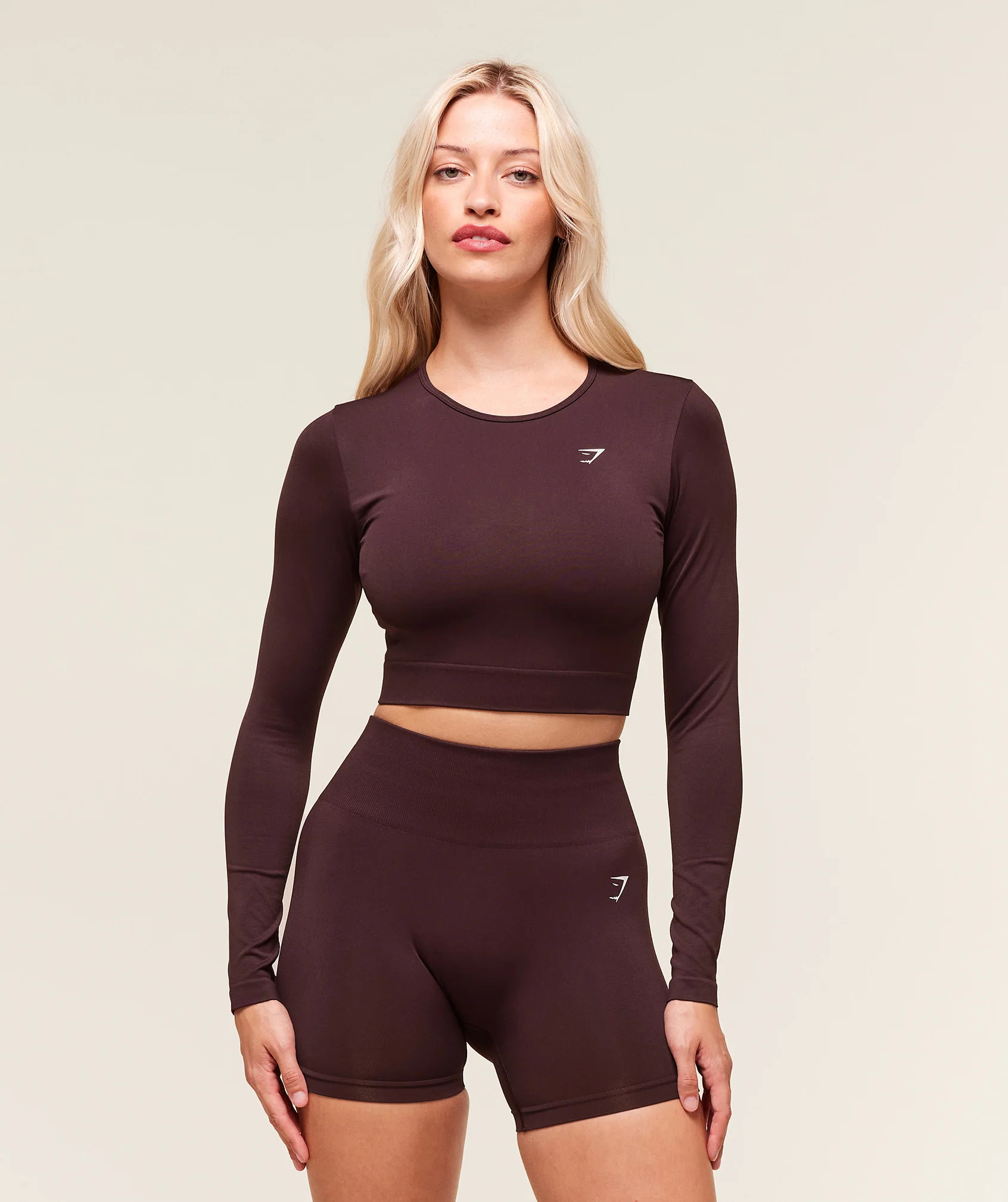 Everyday Seamless Long Sleeve Crop Top | Gymshark US