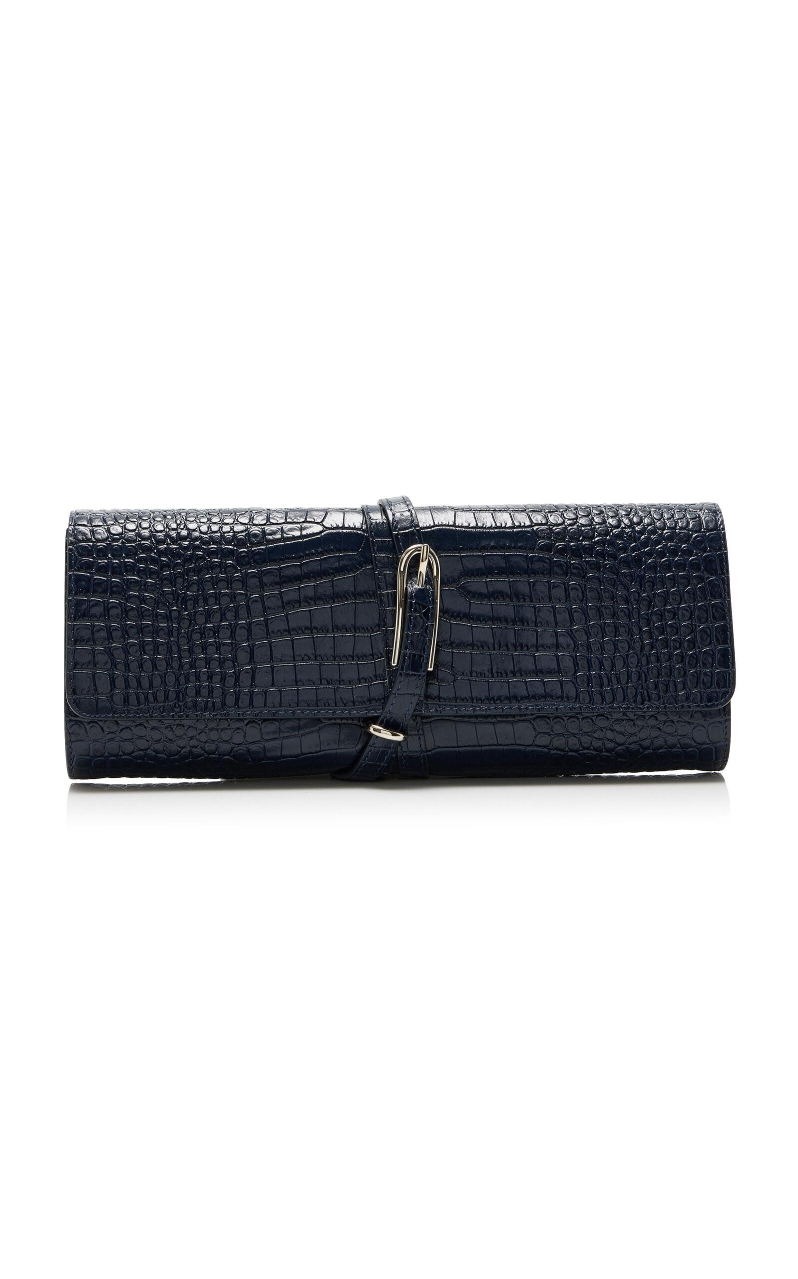 Belted Leather Clutch | Moda Operandi (Global)