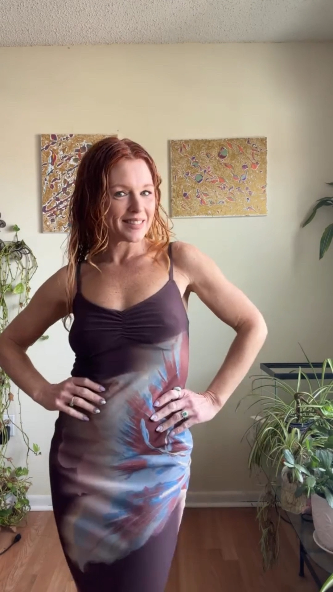 I think I shall be having a chocolate summer!  I’ve bought enough of things in this color!  This one is a stunner and under $20.  I’ve seen ones similar for over $100.  Comment “dress” to shop! 

#summertrends2026 #over40styleblogger #vacaylook #resortwear2026 #affordablechic