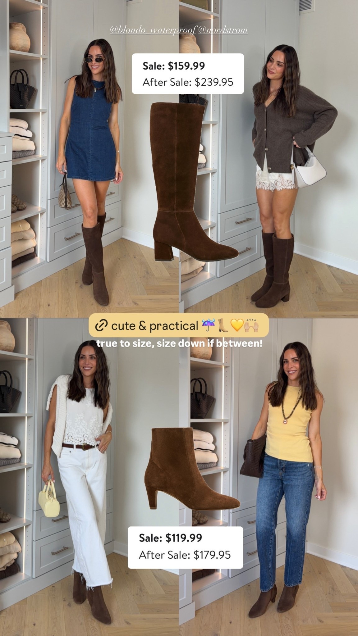 True to size, size down if between!

Nordstrom anniversary sale chocolate suede boots / water proof suede boot

#LTKSaleAlert #LTKootd #LTKSeasonal