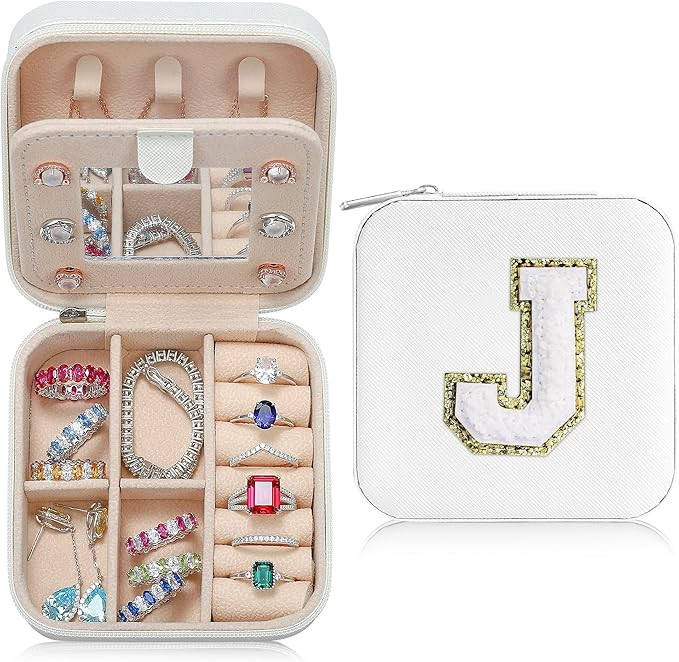 Parima Christmas Stocking Stuffers Gifts for Grandkids Teenage Girls - Travel Jewelry Case for Wo... | Amazon (US)