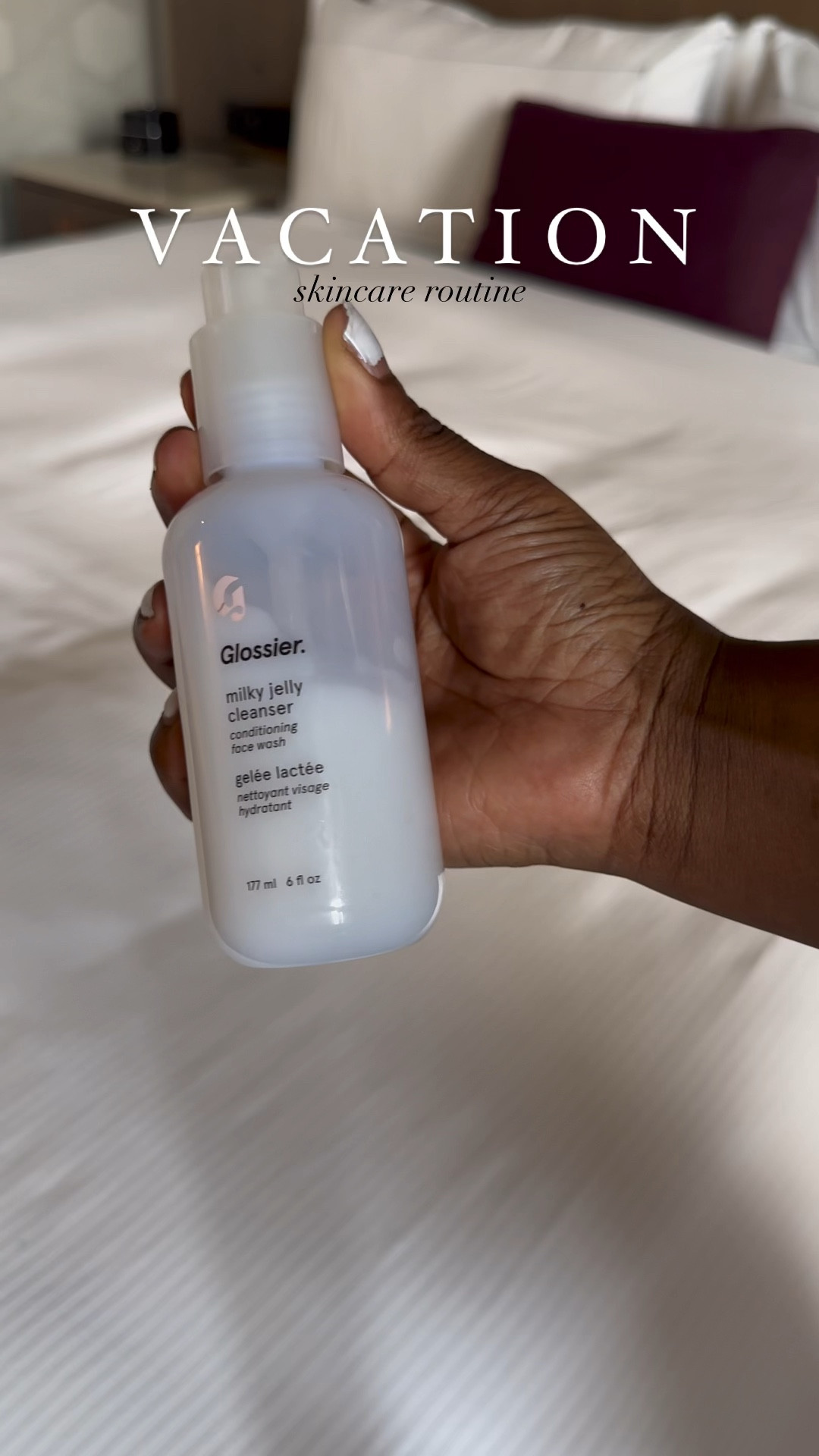 Vacation skincare routine! Keep it simple but effective #vacationszn #vacationskincare #travelskincare 

#LTKunder100 #LTKstyletip #LTKtravel