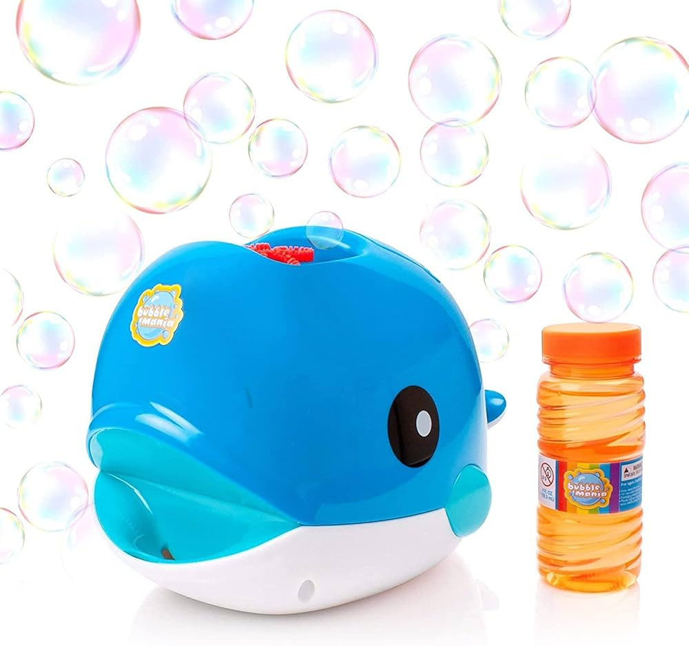 Bubble Mania Bubble Machine - Bubble Blower Whale For Kids - Automatic Bubble Maker Machine | Amazon (UK)