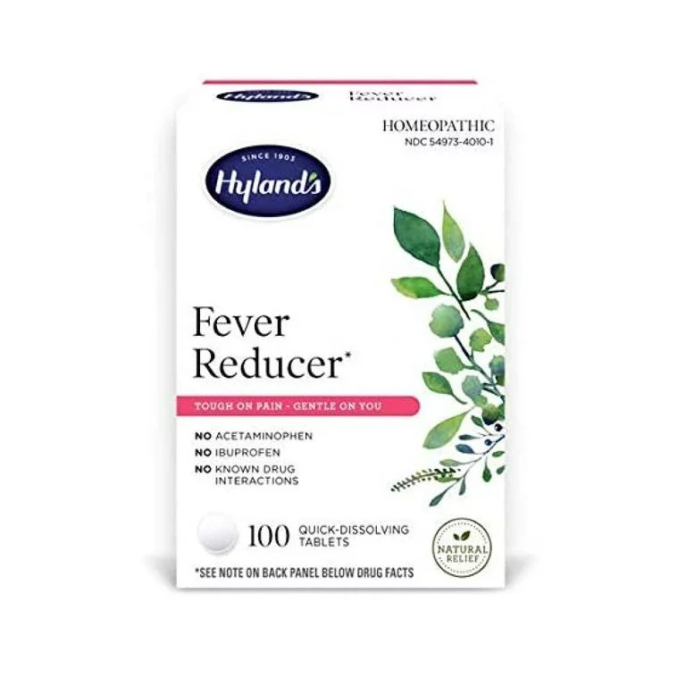 Hyland's Homeopathic Fever Reducer, 100 Quick Dissolving Tablets | Walmart (US)