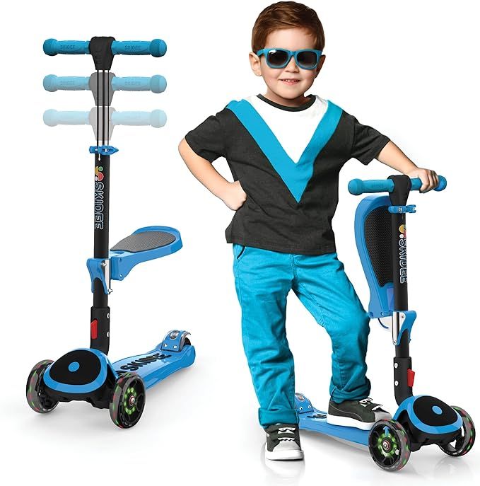 Kick Scooters for Kids Ages 3-5 (Suitable for 2-12 Year Old) Adjustable Height Foldable Scooter R... | Amazon (US)