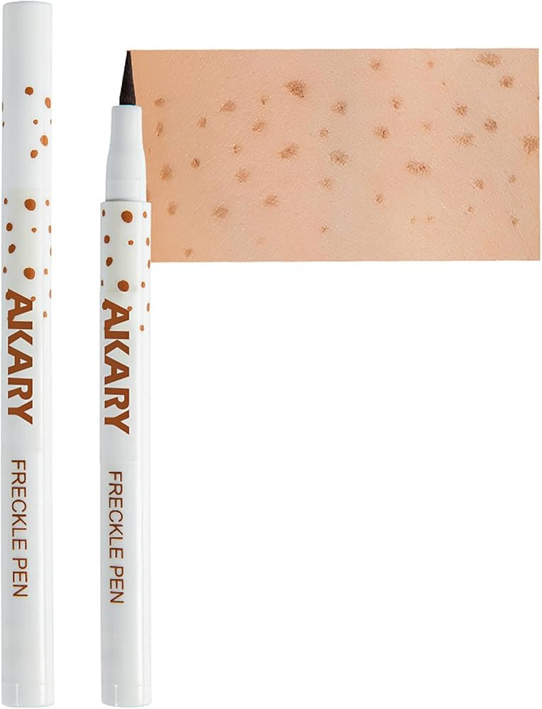 AKARY Freckle Pen Professional Lifelike Face Concealer Point Out Natural Waterproof Longlasting S... | Amazon (US)