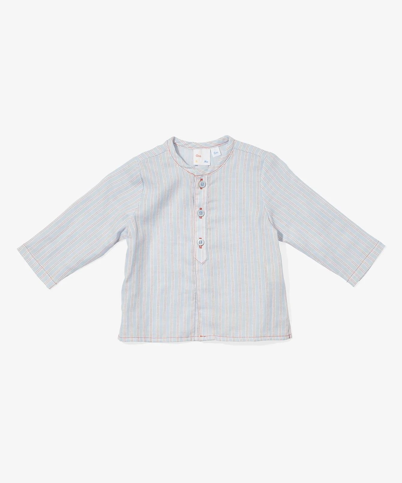 Lupo Baby Green Tattersall Shirt | Oso & Me | Oso & Me