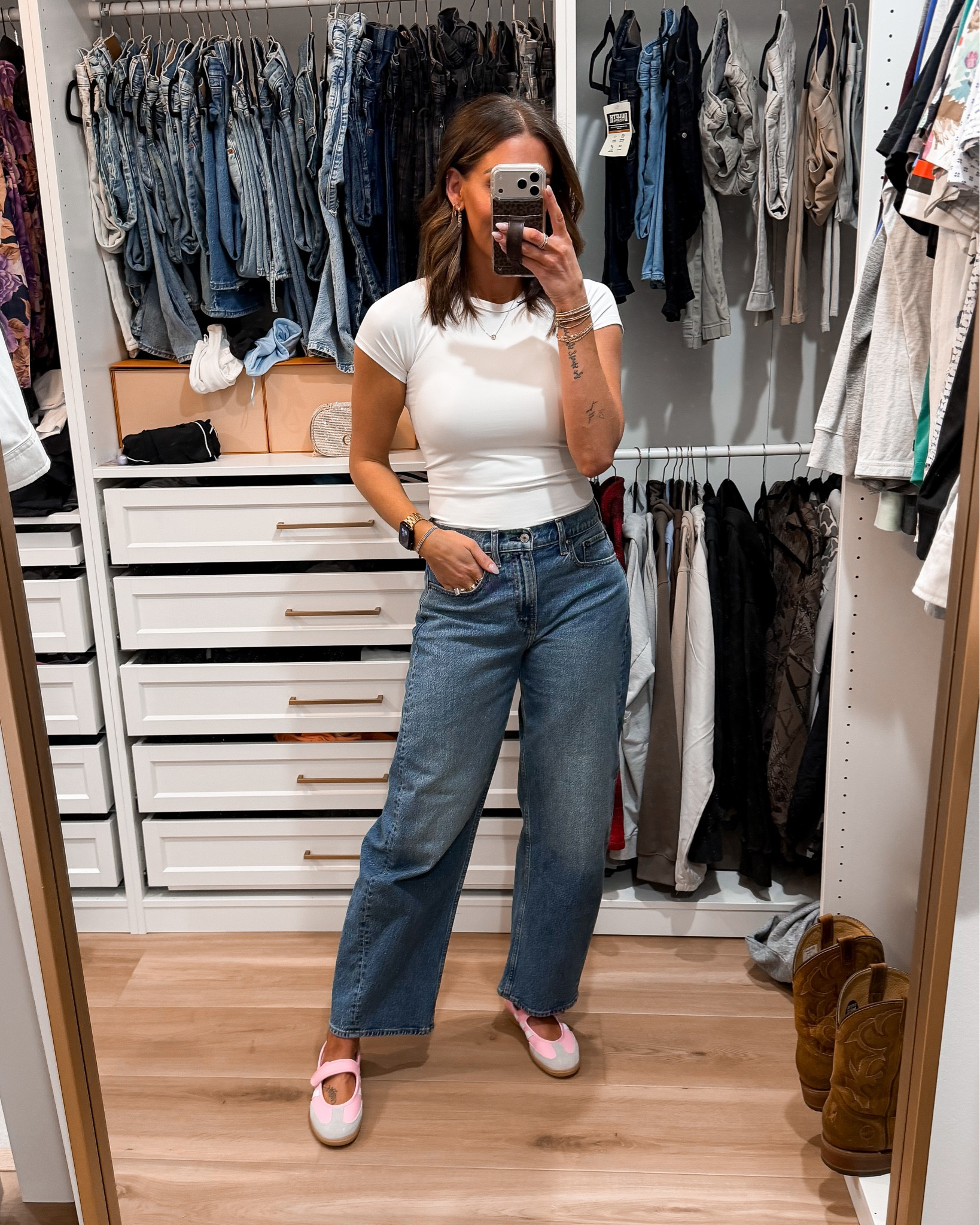 Top-small
Jeans-26L
Mary Jane’s-kids 6

#LTKSaleAlert #LTKootd #LTKTall