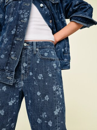 High-Waisted Barrel Ankle Jeans | Old Navy (US)