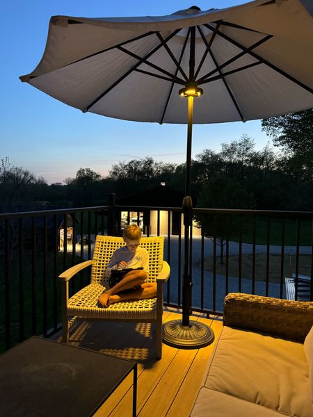 This nine dollar umbrella light is surprisingly bright powered by batteries, from Amazon, a must have for your patio, outdoor

#LTKsalealert #LTKhome #LTKstyletip