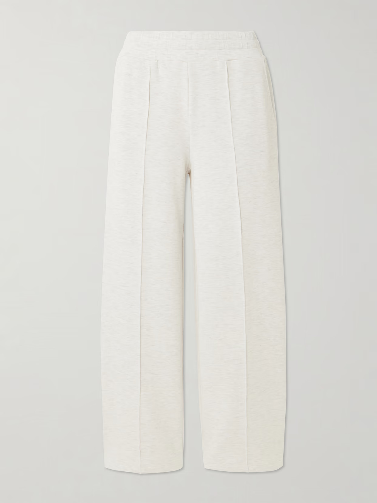 Varley - Doublesoft Wide-leg Pants - Ivory | NET-A-PORTER (US)