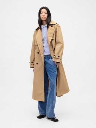 Gap × Sandy Liang Bow-Back Trench Coat | Gap (US)