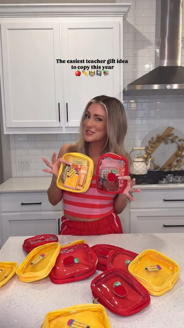 Teacher Appreciation Week is May 4–8… and I refuse to be scrambling the night before again 😅

These little pouches saved me.
They look cute, feel put together, and you can make one (or a few) without running all over town.

If you’ve got teachers to buy for this year… just do this.

#teacherappreciationweek #teachergifts #momhack #amazonfavorites #giftinspo