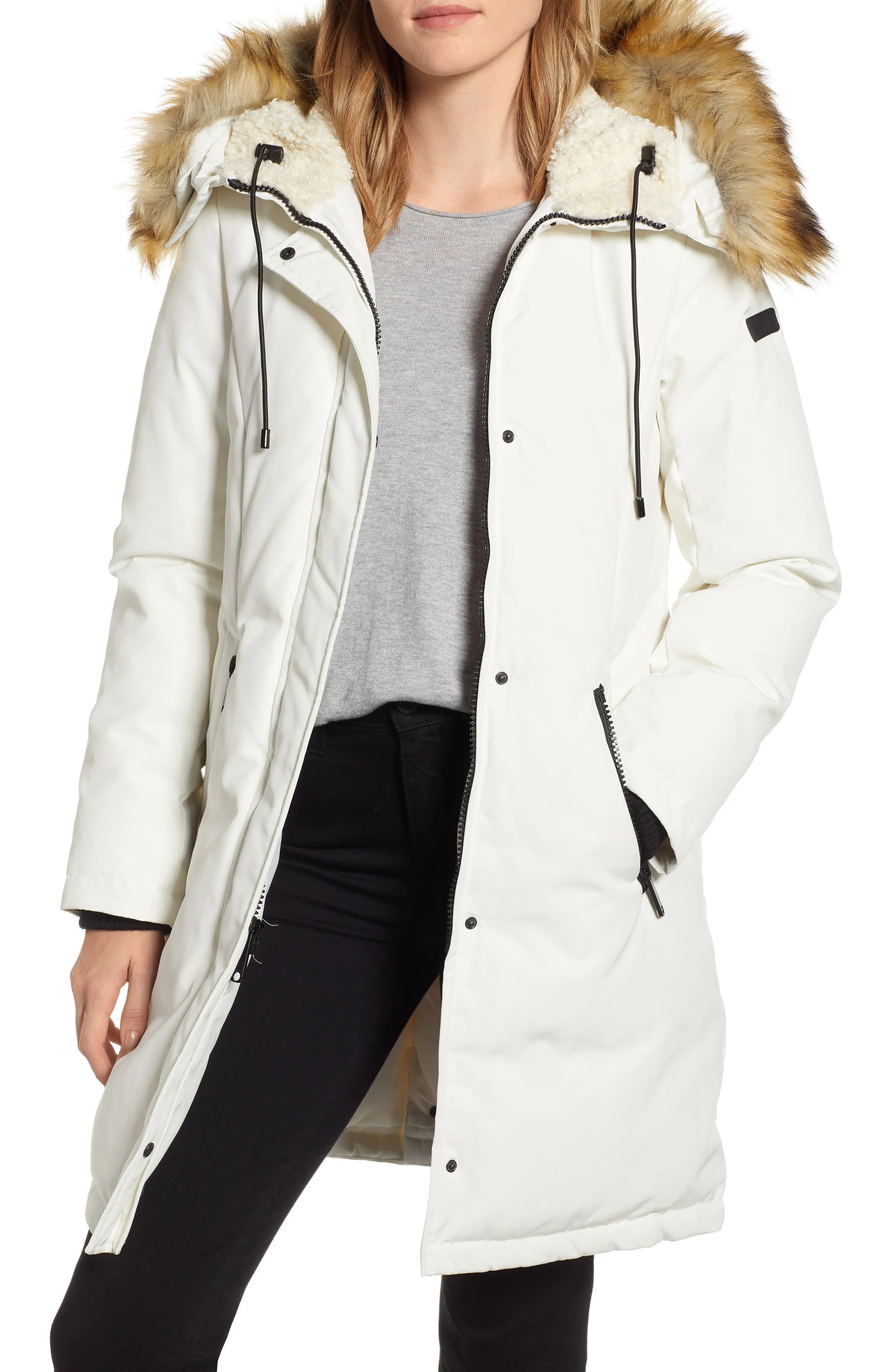 Faux Fur Trim Down Parka | Nordstrom