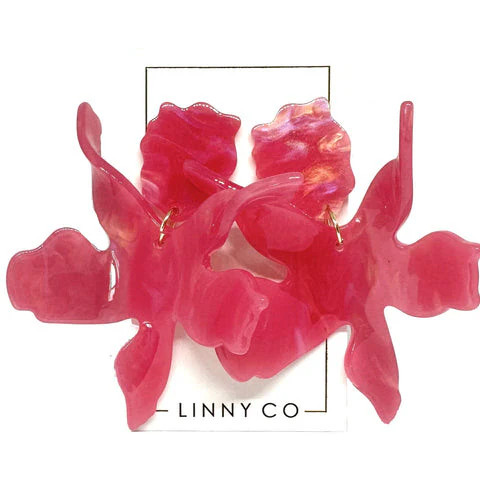 Floral Earring in Azalea Pink | Minette