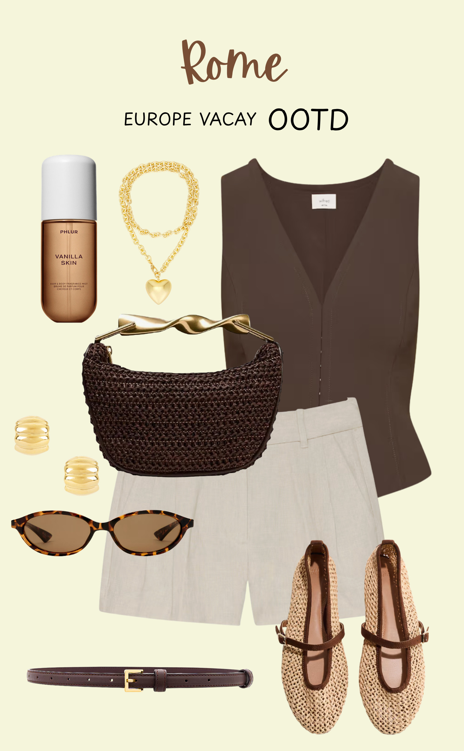  Rome vacation outfit idea 🤎
 
Rome outfit, Rome vacation outfit, Italy outfit, Europe outfit, Europe vacation outfit, summer Europe outfit, travel outfit, neutral outfit, classy outfit, vacation style, capsule wardrobe, city vacation outfit

 

#LTKootd #LTKTravel #LTKgrwm