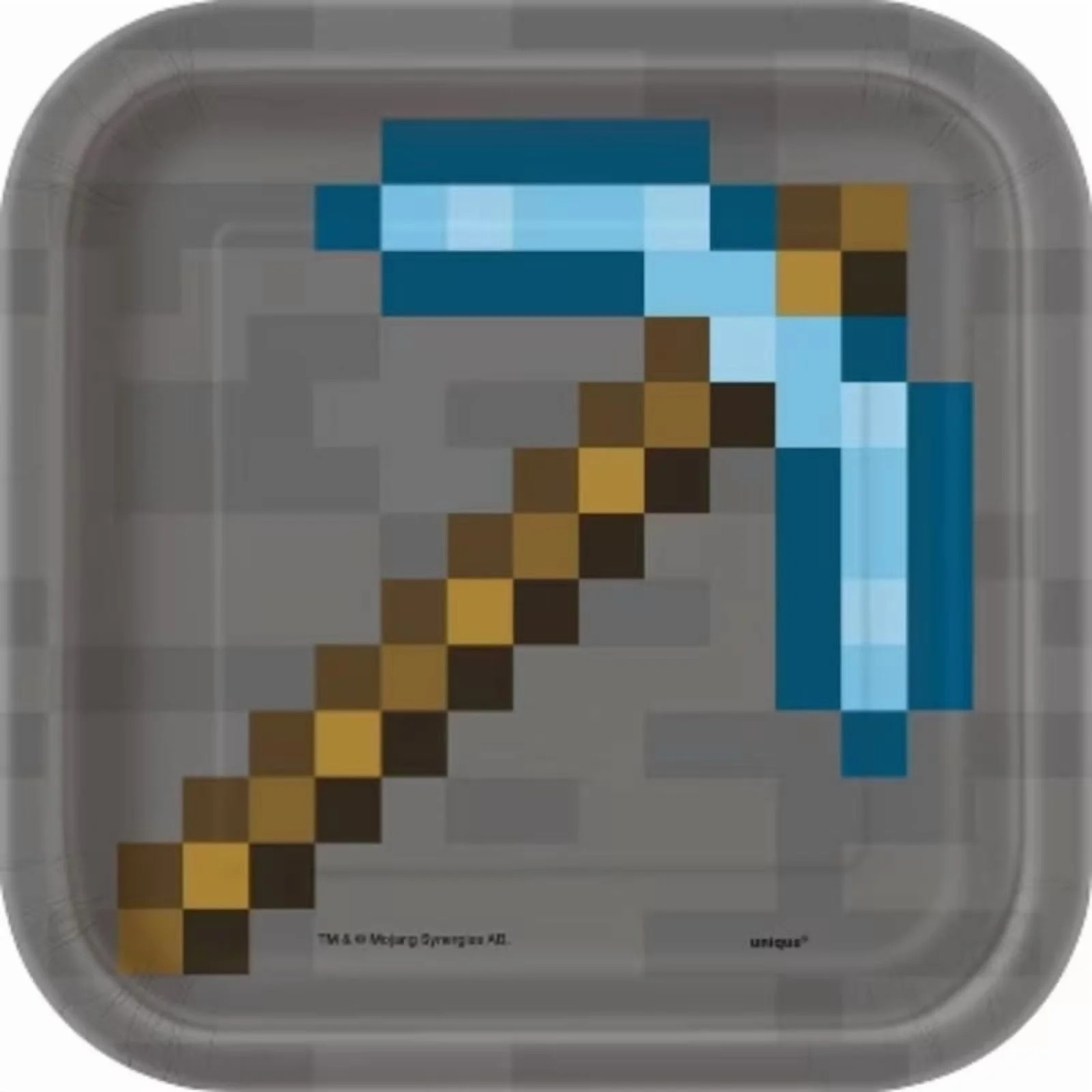 Minecraft 7" 8ct Paper Party Snack Plates | Walmart (US)