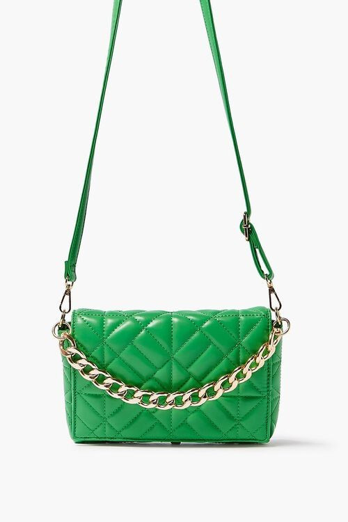 Quilted Faux Leather Crossbody Bag | Forever 21 | Forever 21 (US)