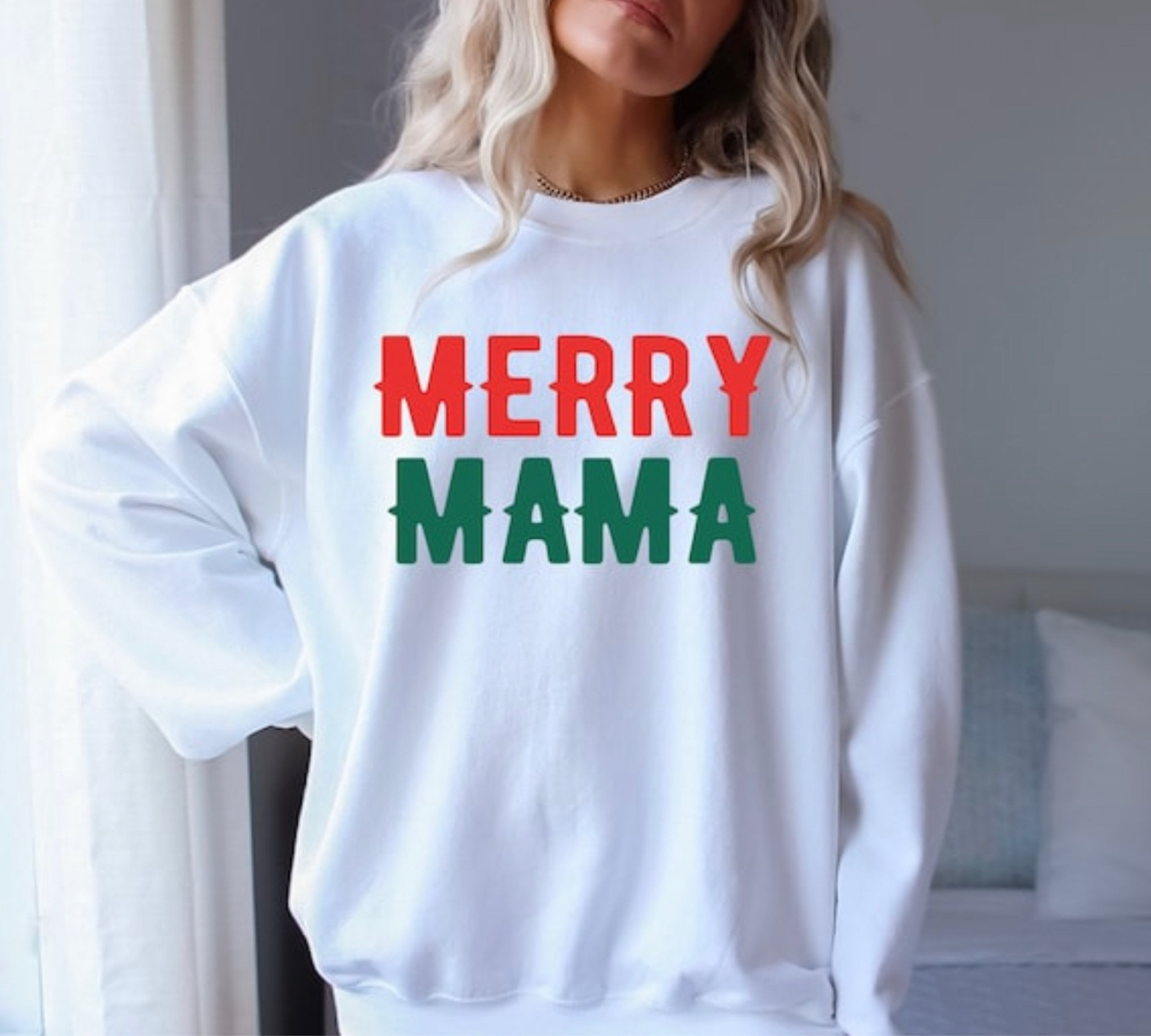 Merry mama Christmas sweatshirt adorable mom shirt #newmom #merrymama #babymom #babygirl #babyboy #newmomgift

#LTKHoliday #LTKbump #LTKbaby