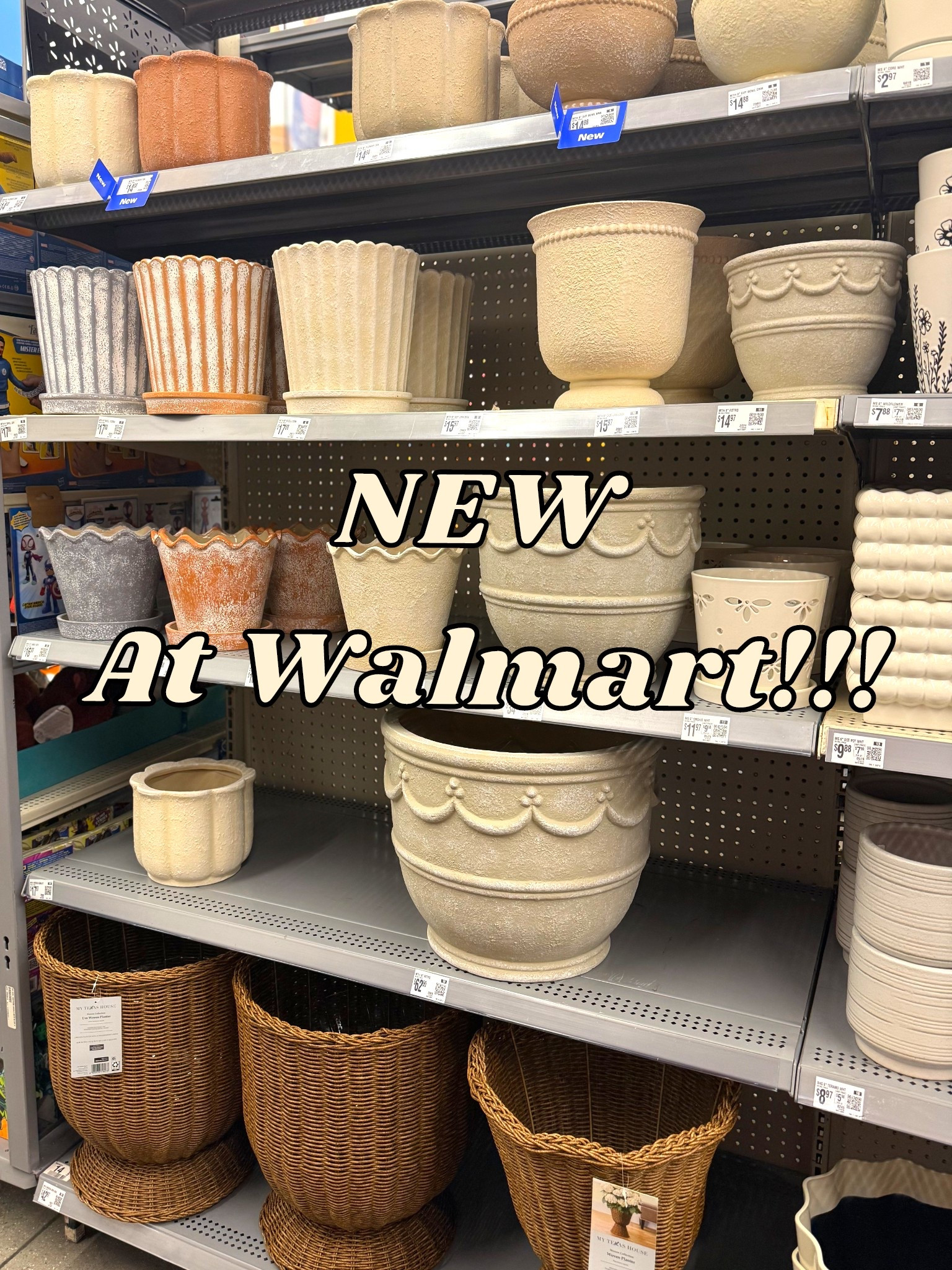 New pots and planters at Walmart for spring and summer!!! 

#LTKHome #LTKdayinmylife #LTKU