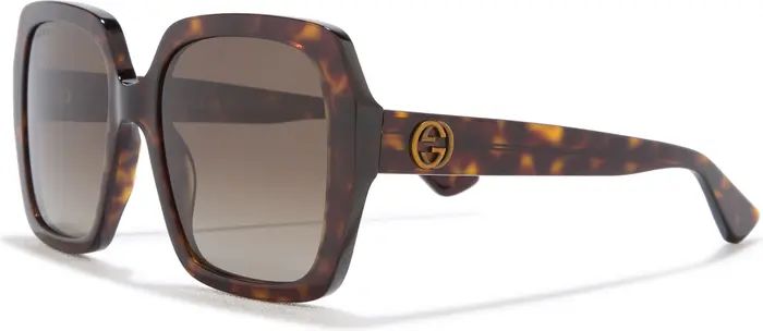 Gucci Core 54mm Square Sunglasses | Nordstromrack | Nordstrom Rack