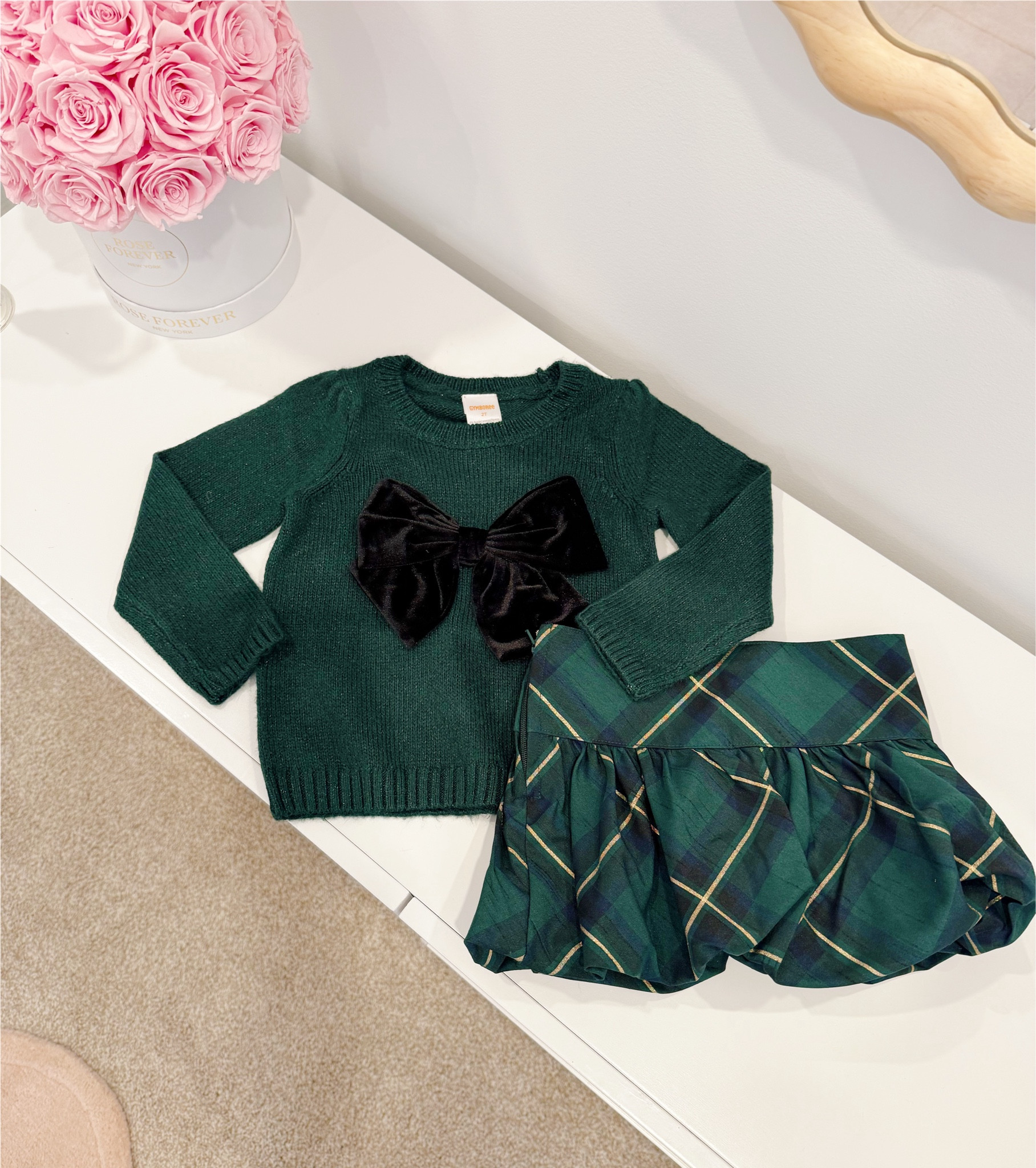 Toddler girl holiday outfit✨

#LTKKids #LTKootd #LTKHoliday