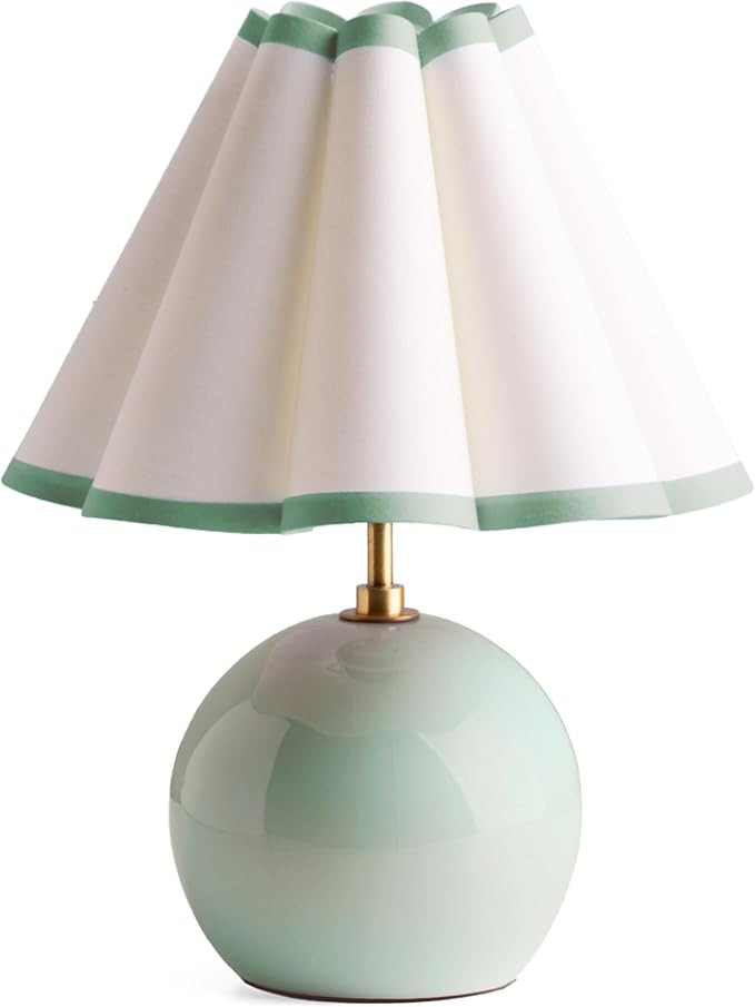 Lighting Cecily Rechargeable Ceramic Table Lamp 15" - Cordless Lamp | Amazon (US)
