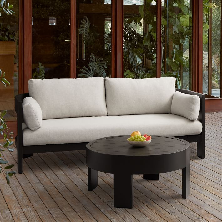 Caldera Aluminum Outdoor Sofa (75") | West Elm (US)