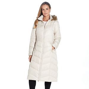 Women's Excelled Hooded Long Puffer Coat | Kohl's