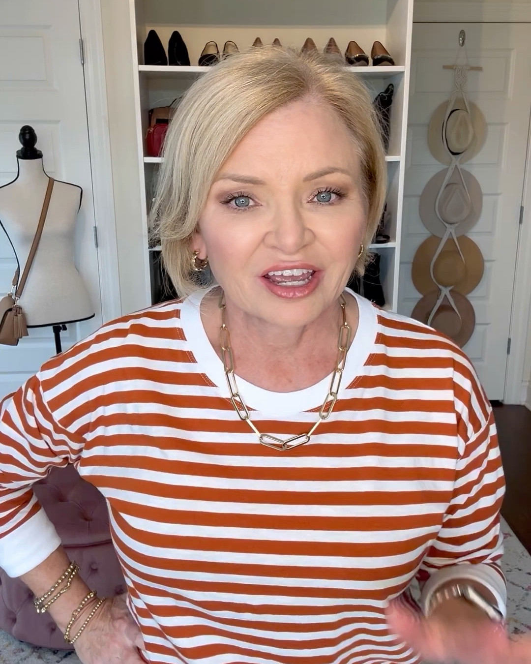 ‼️ SALE ‼️ Striped J.Crew Factory cotton tees under $20! I'm wearing small.

Wardrobe essentials
Fall basics
Fall outfits
Stripes
Preppy
#jcrewstyle
#fallfashion
#petitefashion
#midlifefashion
#fashionover50

#LTKVideo #LTKFindsUnder50 #LTKSaleAlert