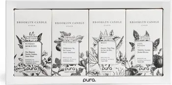 x Brooklyn Candle 4-Pack Studio Diffuser Fragrance Refills Set $72 Value | Nordstrom