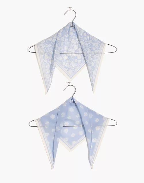 Two-Pack Triangle Bandanas | Madewell