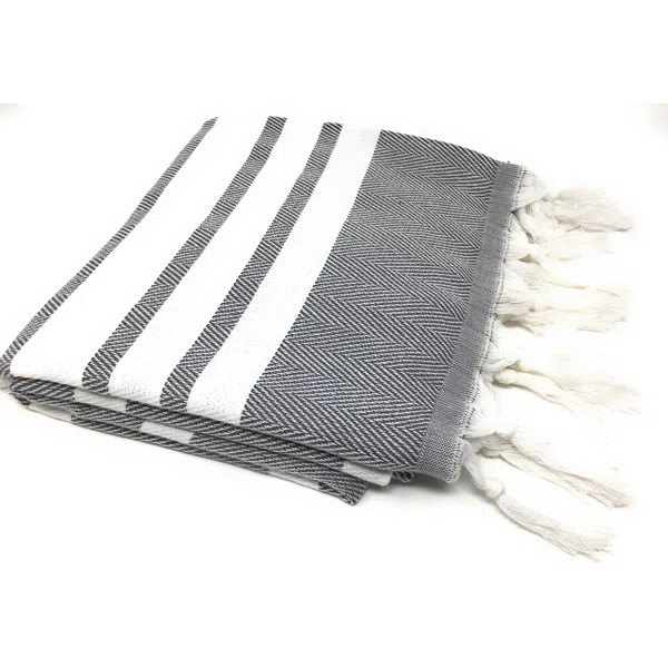 Luxury Pestemal Fouta 100% Cotton Beach Towel | Wayfair North America