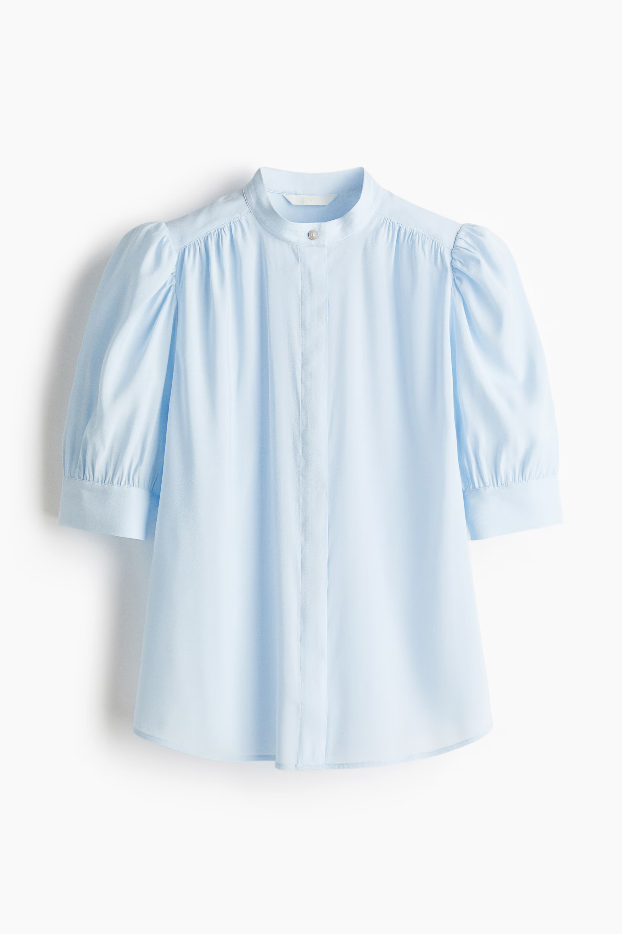 Puff-sleeved blouse | H&M (UK, MY, IN, SG, PH, TW, HK)