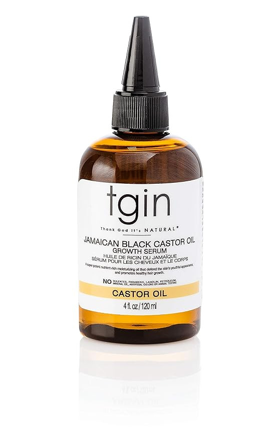 tgin Jamaican Black Castor Oil, Hair & Body Serum - 4oz | Amazon (US)