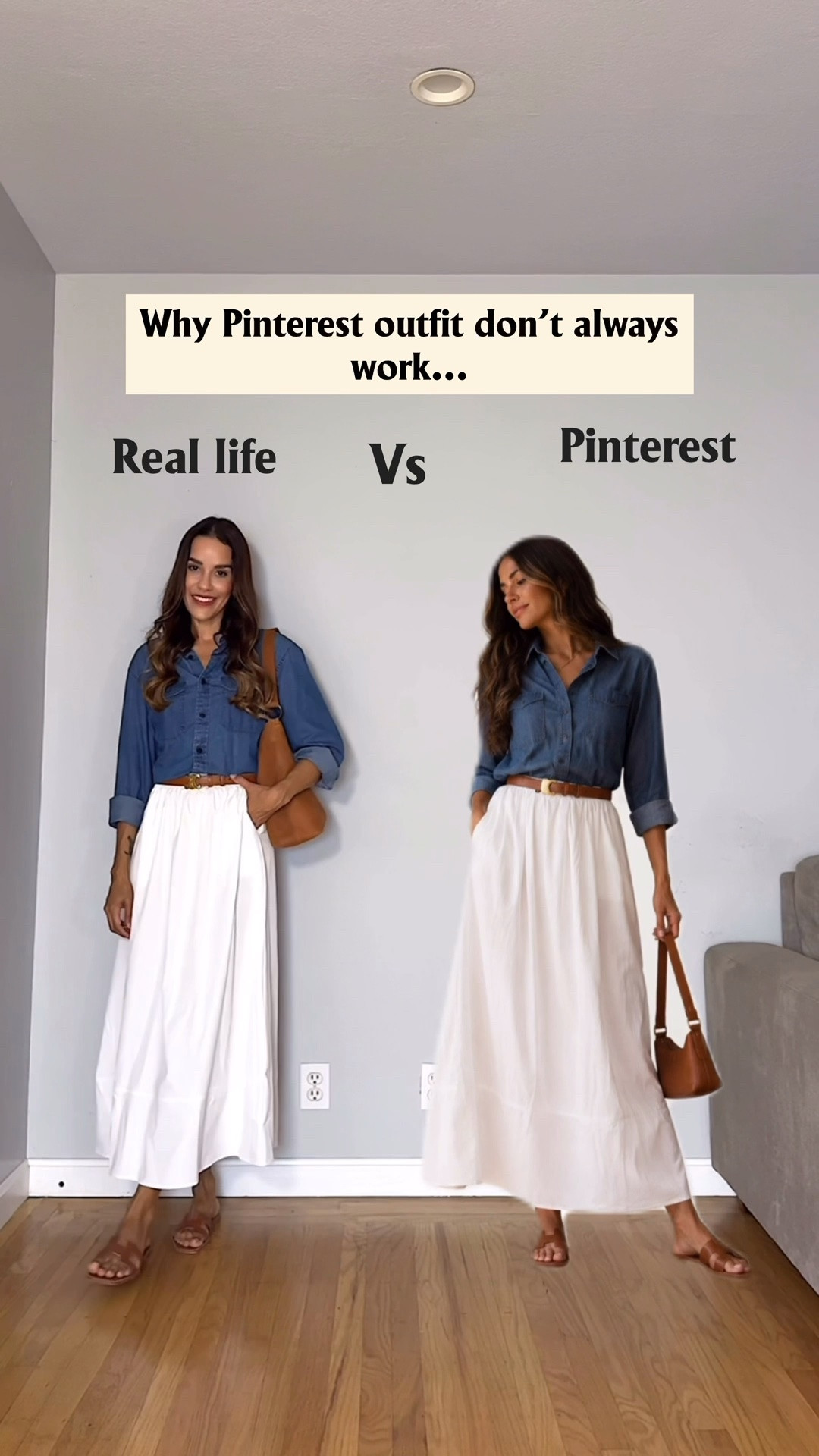 Easy outfit formula = elevated basics + soft feminine pieces.
This flowy white skirt paired with a denim shirt creates that effortless “put-together without trying too hard” look I always love.These are the kind of timeless wardrobe pieces that never go out of style.

white maxi skirt outfit | denim shirt outfit | effortless chic outfit | spring summer outfit | European summer style | feminine casual outfit | timeless outfit formula | elevated basics outfit | women over 40 style | classy casual outfit | flowy skirt outfit | minimalist summer outfit | casual elegant style | neutral outfit inspiration | relaxed feminine outfit | vacation outfit idea | effortless everyday style | chic summer outfit

#LTKgrwm #LTKOver40 #LTKootd