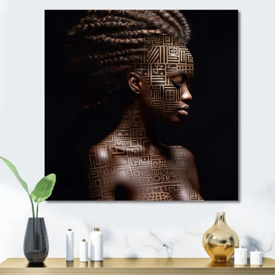 Portrait of Exquisite African Beauty - Print | Wayfair North America